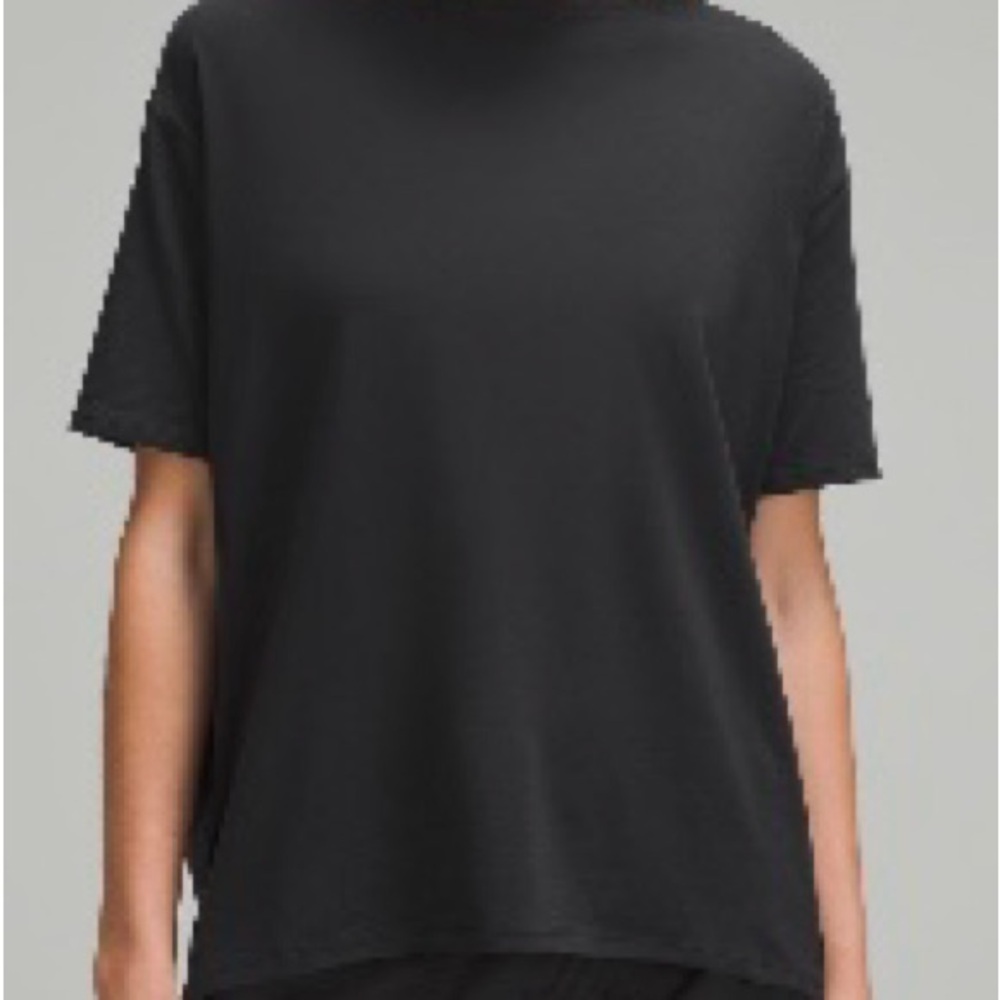 Lululemon Athletics Back In Action Black T-shirt
